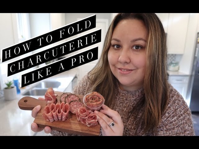 How to Fold Salami for Charcuterie Board ?