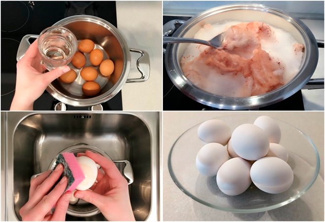 How to Make Brown Eggs White ?