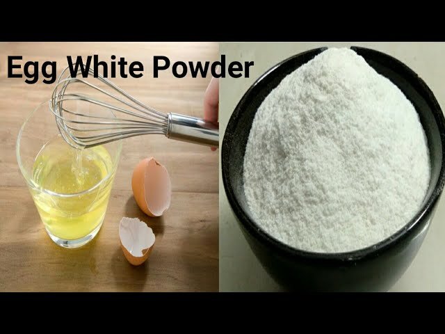 How to Make Dried Egg White Powder ?