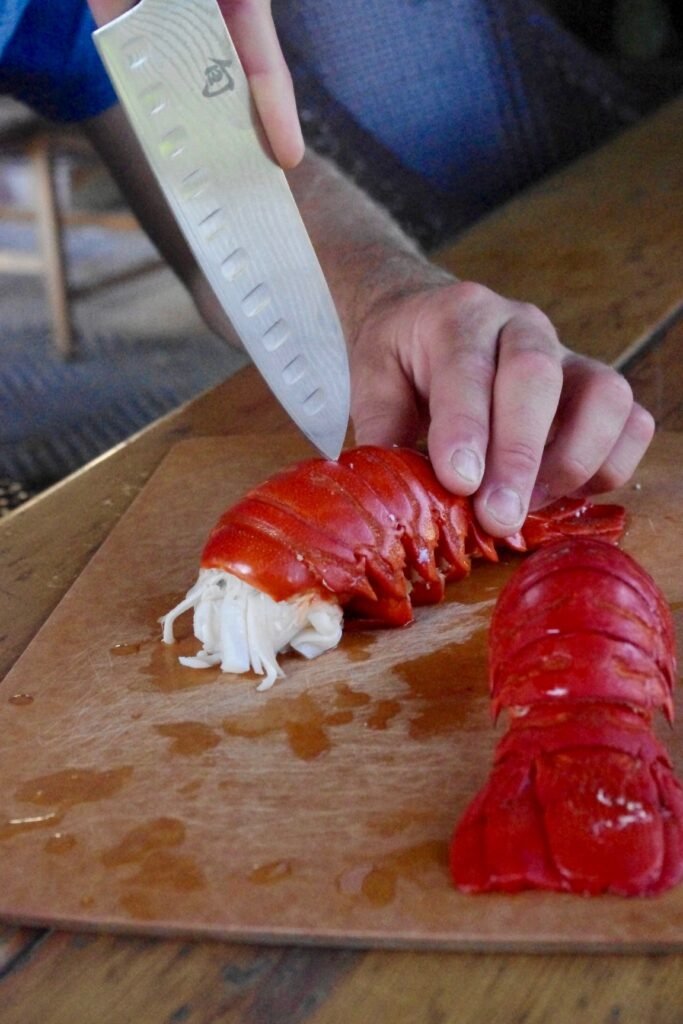 How to Open a Lobster Tail ?