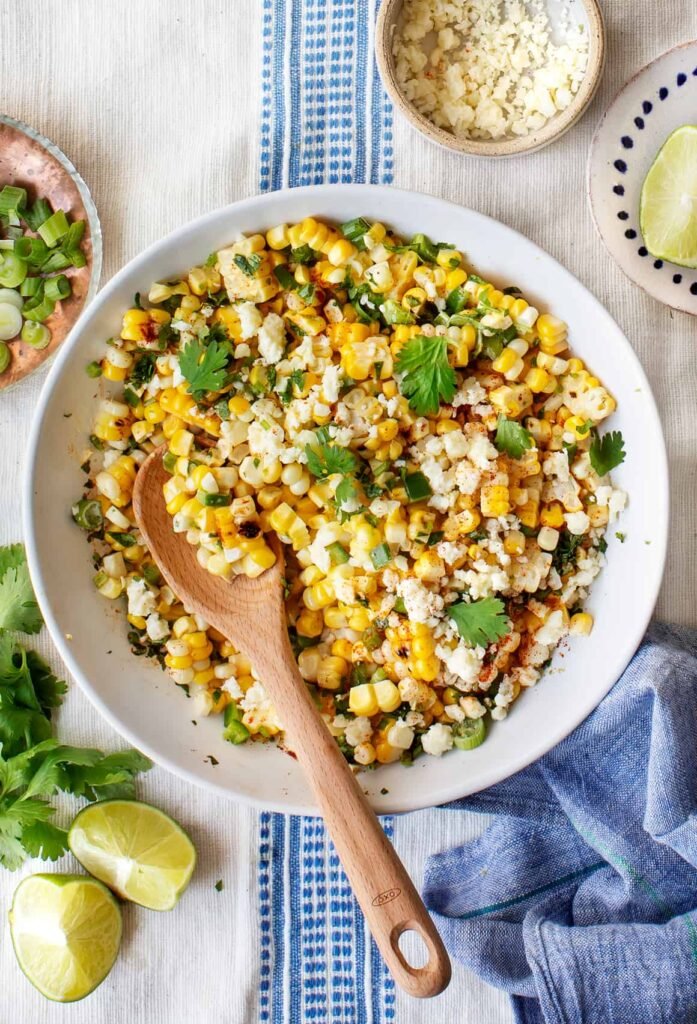 What Goes Good With Mexican Street Corn ?